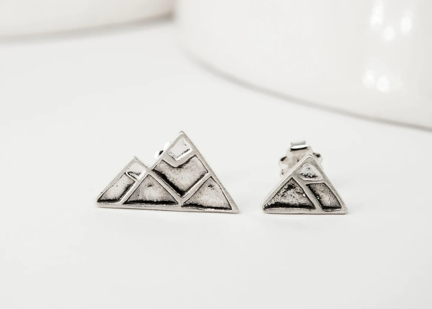 Mountain Stud Earrings – Mountain Mercantile Canmore