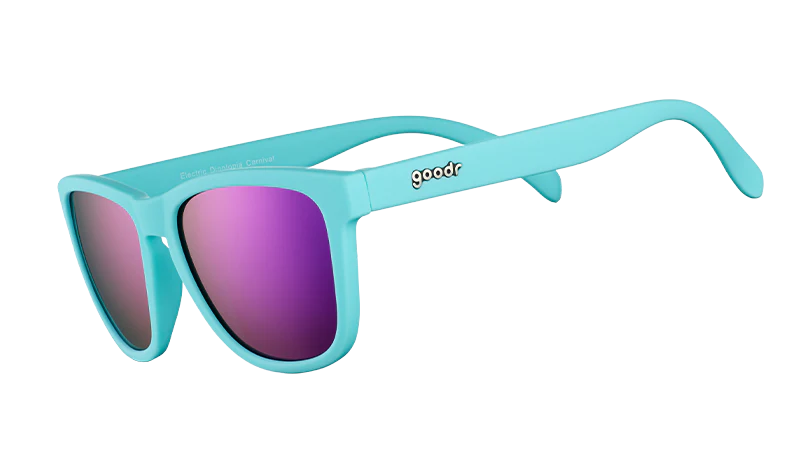 Goodr Electric Dinotopia Carnival Sunglasses