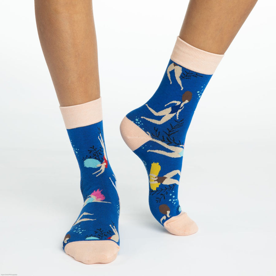 Women's Swimming Crew Socks