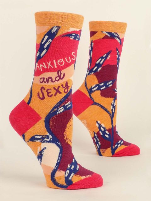 Women's Anxious & Sexy Crew Socks