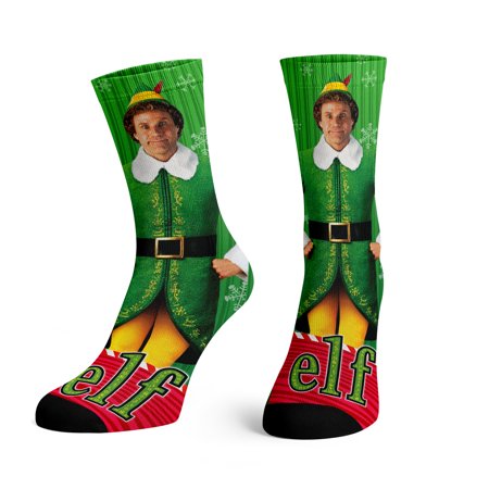 Men's Elf Sublimated Crew Socks