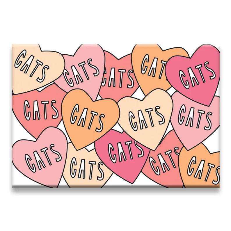 Cat Love - Fridge Magnet