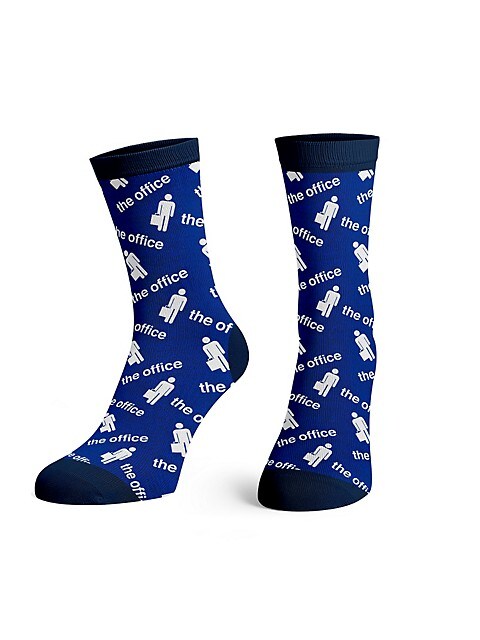 Men's The Office Logo Crew Socks