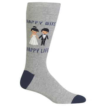 Men's Originals Happy Wife Crew Socks