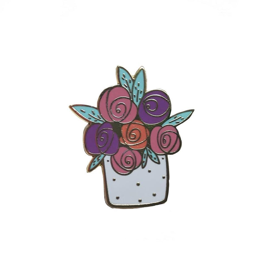 Flower Pot Pin