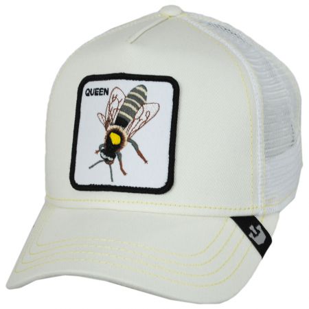 White Queen Bee Trucker Hat